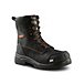 Men's 8 Inch Composite Toe Composite Plate Waterproof Work Boots - Black
