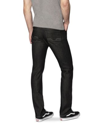 mens black jeans regular fit