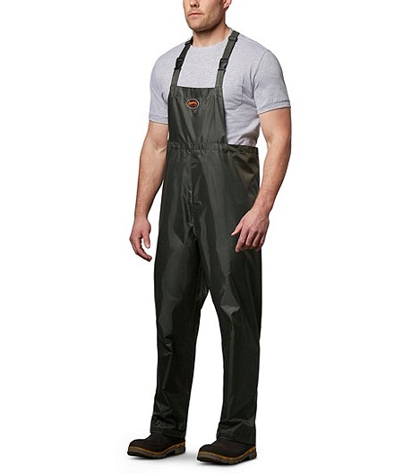 Men's 420D Tree Planter Lightweight & Waterproof Overall Bib Pants - Green