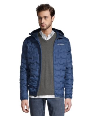 mens columbia puffer jacket with hood