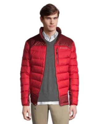 columbia men's down jacket