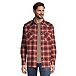 Men's Western Classic Fit Stretch Cotton Long Sleeve Flannel Shirt