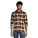 Men's Heritage Modern Fit Long Sleeve Stretch Plaid Flannel Shirt