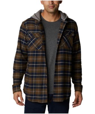 flannel hoodie mens