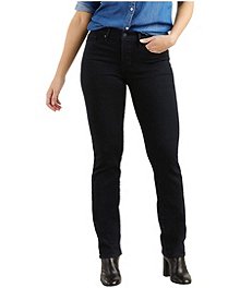 Levi's Women's 314 Shaping Straight Jeans - Soft Black
