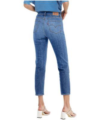 levi's 724 high rise crop