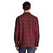 Men's Polyester Sherpa Lined Classic Fit Cotton Plaid Shirt Jacket