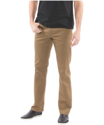 mens brown stretch jeans