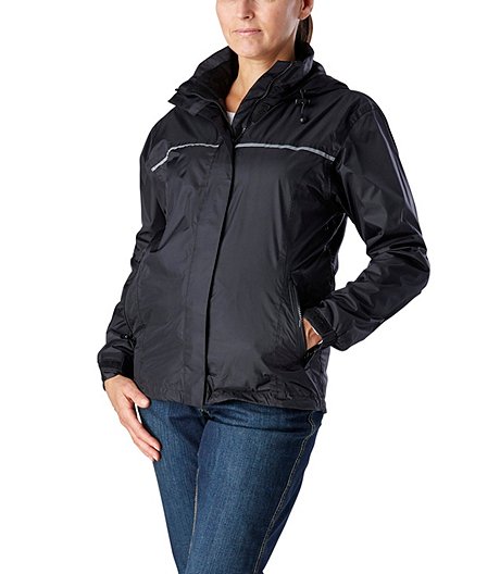 Women's Windigo Waterproof and Windproof Packable Shell Rain Jacket