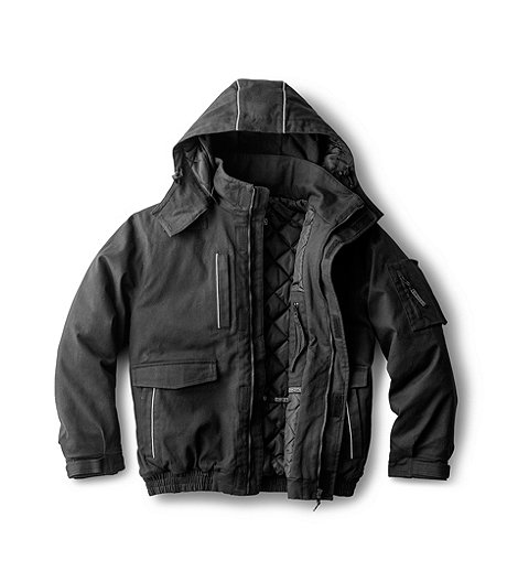 Men's Stretch Twill Polyfill Insulated Bomber