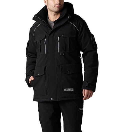 Men's 300D Hyper-Dri 2 Water Resistant T-Max Parka Jacket - Black