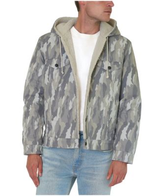 trucker jacket with hood