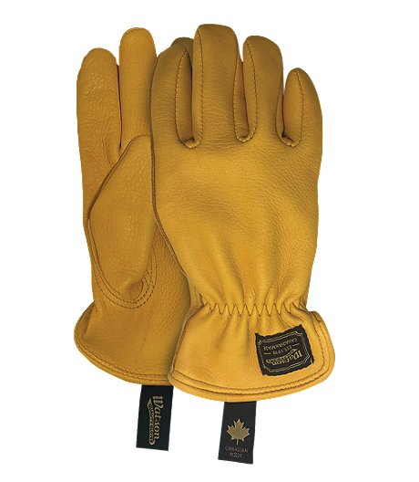 The Duke Fleece Lined Gold Gloves - ONLINE ONLY