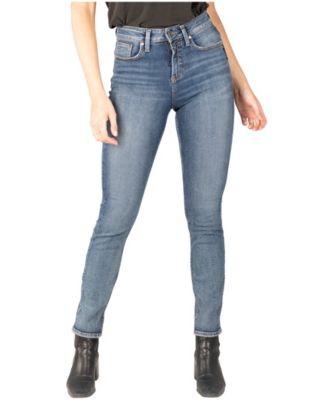 silver avery straight jeans