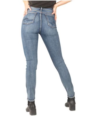 silver avery straight jeans