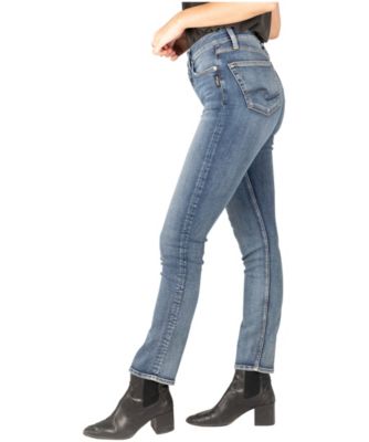 silver avery straight jeans