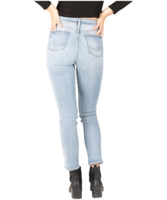 silver avery straight jeans