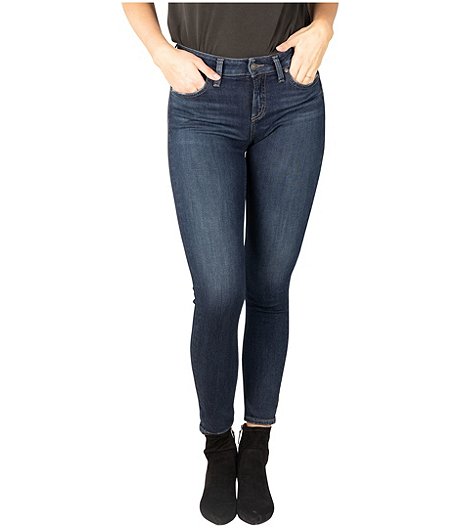 Women's Avery Curvy Hugh Rise Skinny Jeans - Dark Indigo