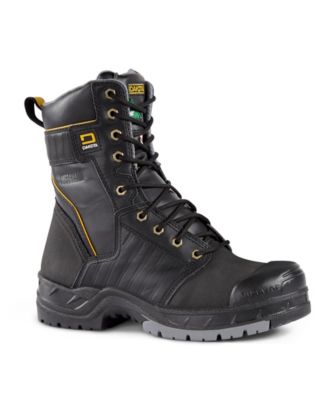 the warehouse steel cap boots