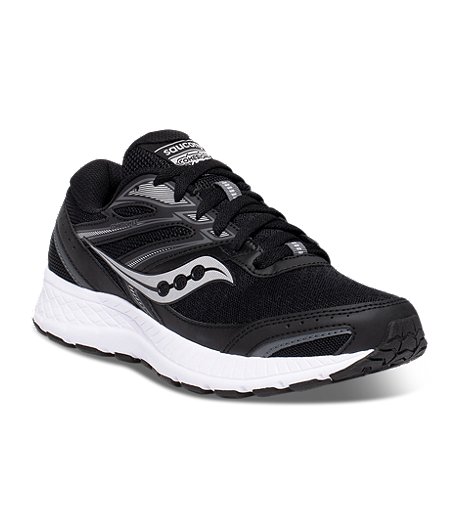 Women's Cohesion 13 Running Shoes - Black/White - ONLINE ONLY