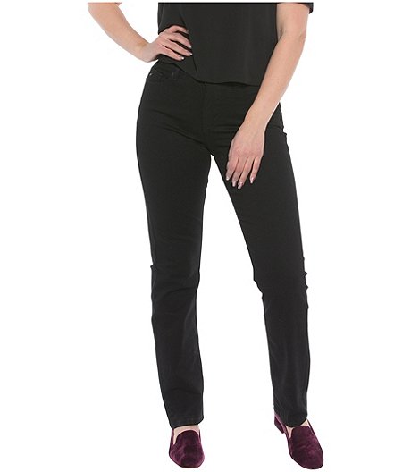 Women's New Gigi Straight Jeans - Black