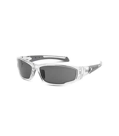 Unisex Anti Scratch Polarized Lens Safety Glasses - Grey