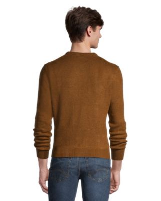 mens tan sweater