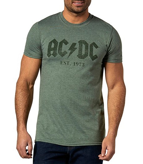 T-shirt pour hommes, motif AC/DC