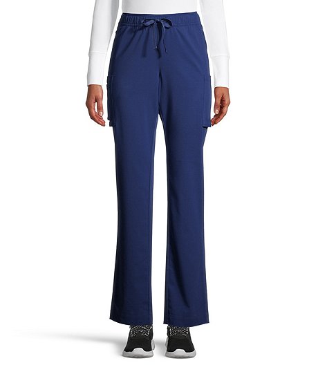 Pantalon d'uniforme médical avec poches cargo pour femmes, Health Pro Heart