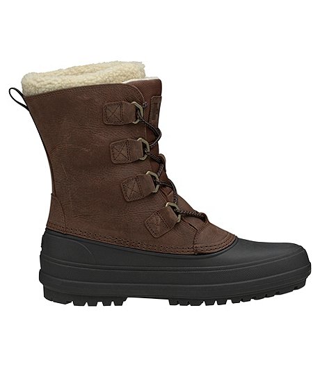 Men's Varanger Primaloft Waterproof Faux Fur Lined Winter Boots - Brown