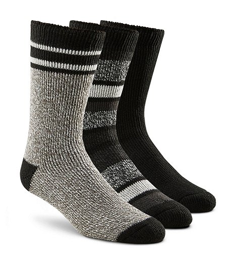 Men's 3 Pack T-Max Heat Thermal Boot Socks