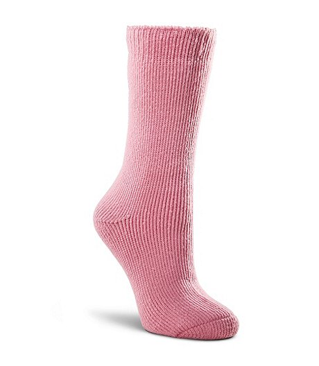 Chaussettes isothermes de couleur unie T-Max, paquet de 1 paire, pour femmes
