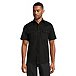 Men's Snap Front Stretch Poly Cotton Short Sleeve Work Shirt