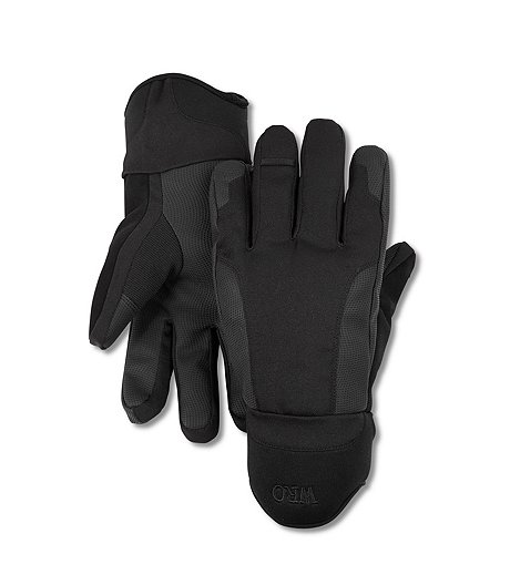 Men's Soft Touch T-Max Hyper-Dri Waterproof Gloves - Black