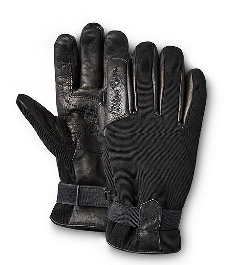 Men's T-Max Insulation Winter Driving Gloves - Black