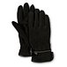 Women's Soft Deer Suede Gloves - Black