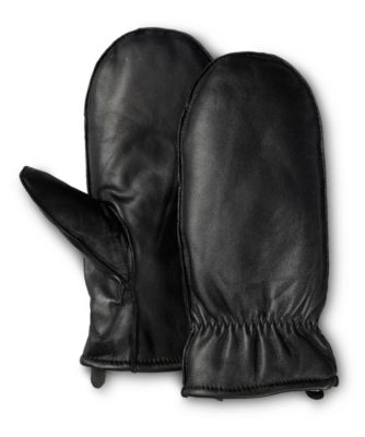 lined mittens womens