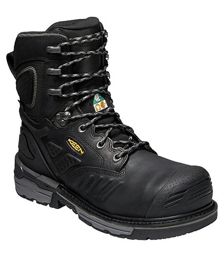 Men's 8 Inch Philadelphia Composite Toe Composite Plate Waterproof Work Boots