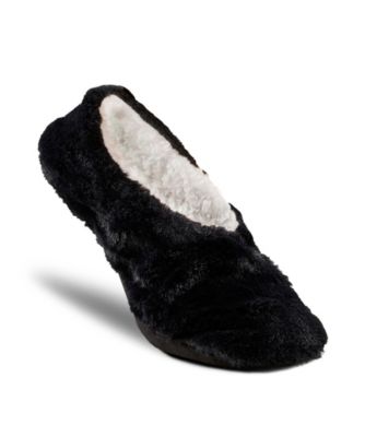 faux fur bootie