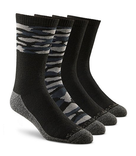 Men's 4 Pack Outdoor Thermal Boot Socks