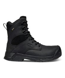 Keen Utility Men's Rockford 8 Inch Composite Toe Composite Plate Work Boots Black - ONLINE ONLY