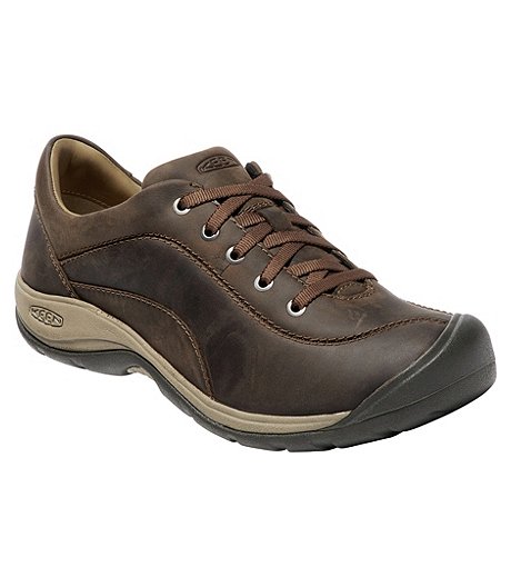 Women's Presidio II Leather Hiking Shoes Dark Brown - ONLINE ONLY