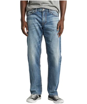 tapered athletic jeans