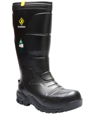 rubber work boots