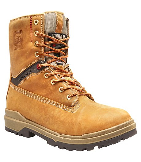 Men's Composite Toe Composite Plate Proworker Master Waterproof Electric Shock Resistant 8 Inch Work Boots - Wheat - ONLINE ONLY