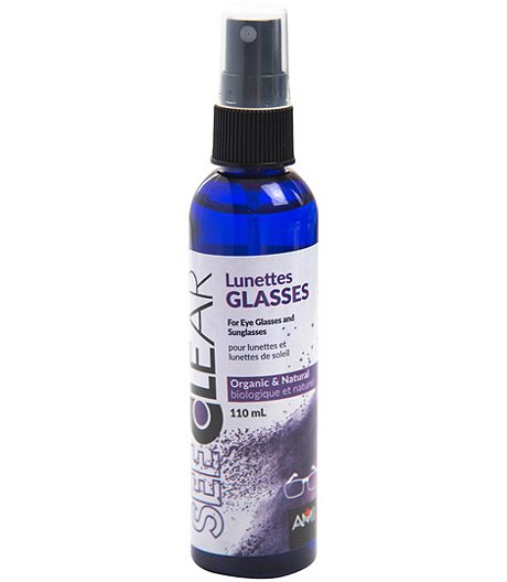 Solution de nettoyage naturelle pour lunettes, 110 ml