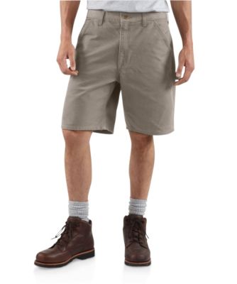 Men's Carhartt Washed Duck Work Shorts GREY Men's Carhartt Washed Duck Work Shorts GREY