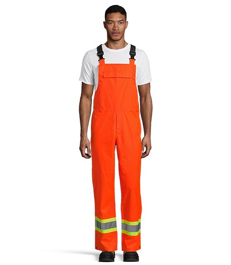 Men's Alta Shell Bib Overall With 4 Inch Reflective Tape