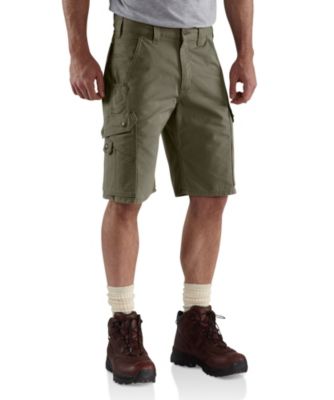 Men's Carhartt Rip-Stop Work Shorts Moss Regular Men's Carhartt Rip-Stop Work Shorts Moss Regular