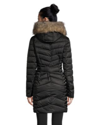 laundry puffer coat women's